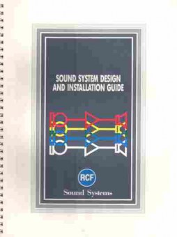 Каталог RCF Sound System design and installation guide, 54-967, Баград.рф